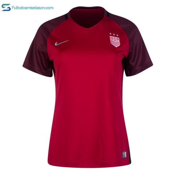 Camiseta Estados Unidos Mujer 3ª 2017